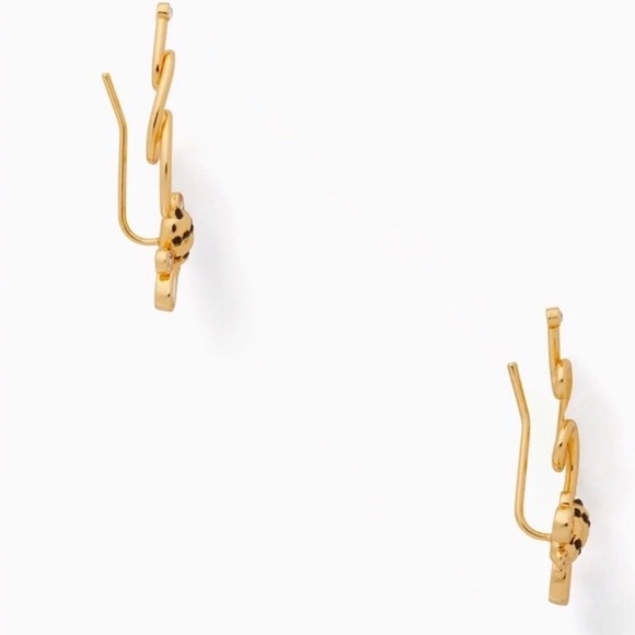 $68 Kate Spade picnic perfect bee ear crawler earrings - Picture 6 of 7